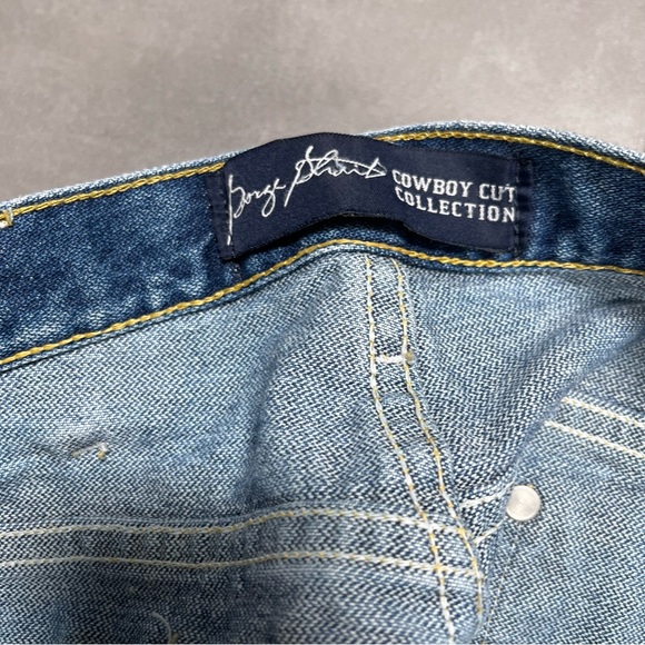 Wrangler Men's Bootcut Jeans - Blue - Picture 2 of 16